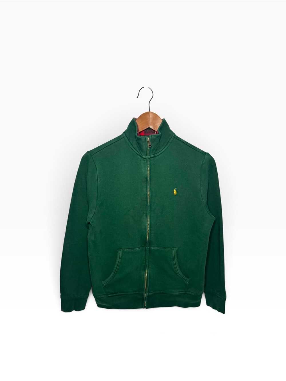 🐎 Polo Ralph Lauren Boys Full Zip Sweater size Large